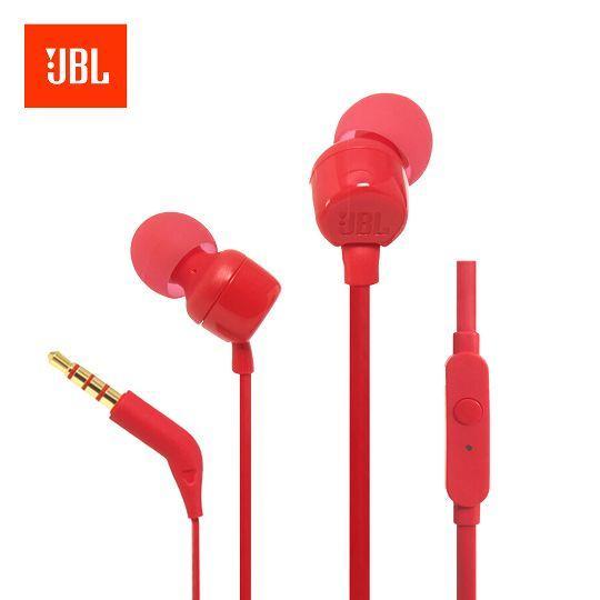 

Наушники с микрофоном JBL T110 Red гарнитура вакуумная (JBLT110RED)