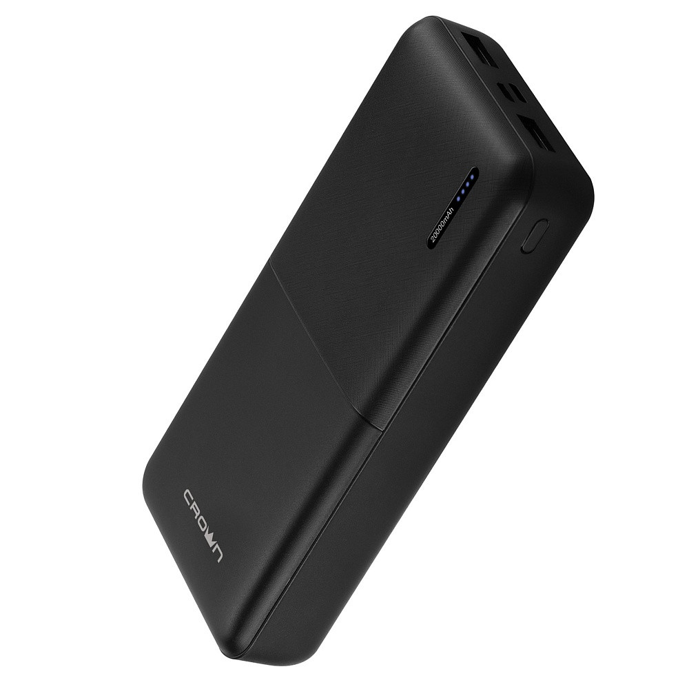 

Универсальная мобильная батарея CROWN CMPB-2000 PowerBank 20000 mAh черный