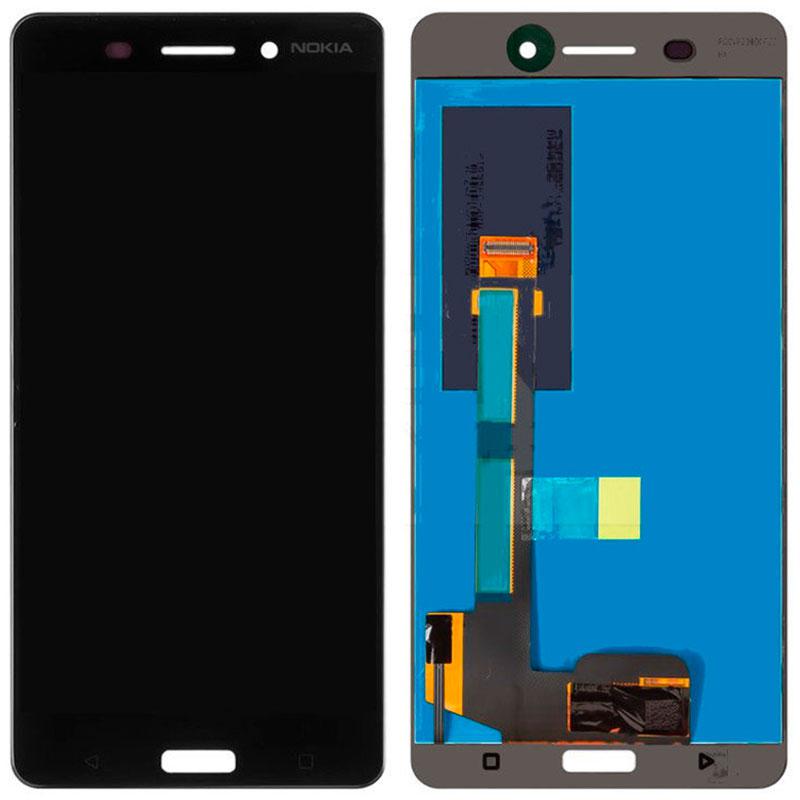 

Дисплей (экран) для Nokia 6 Dual Sim + touch Black Original (OEM)