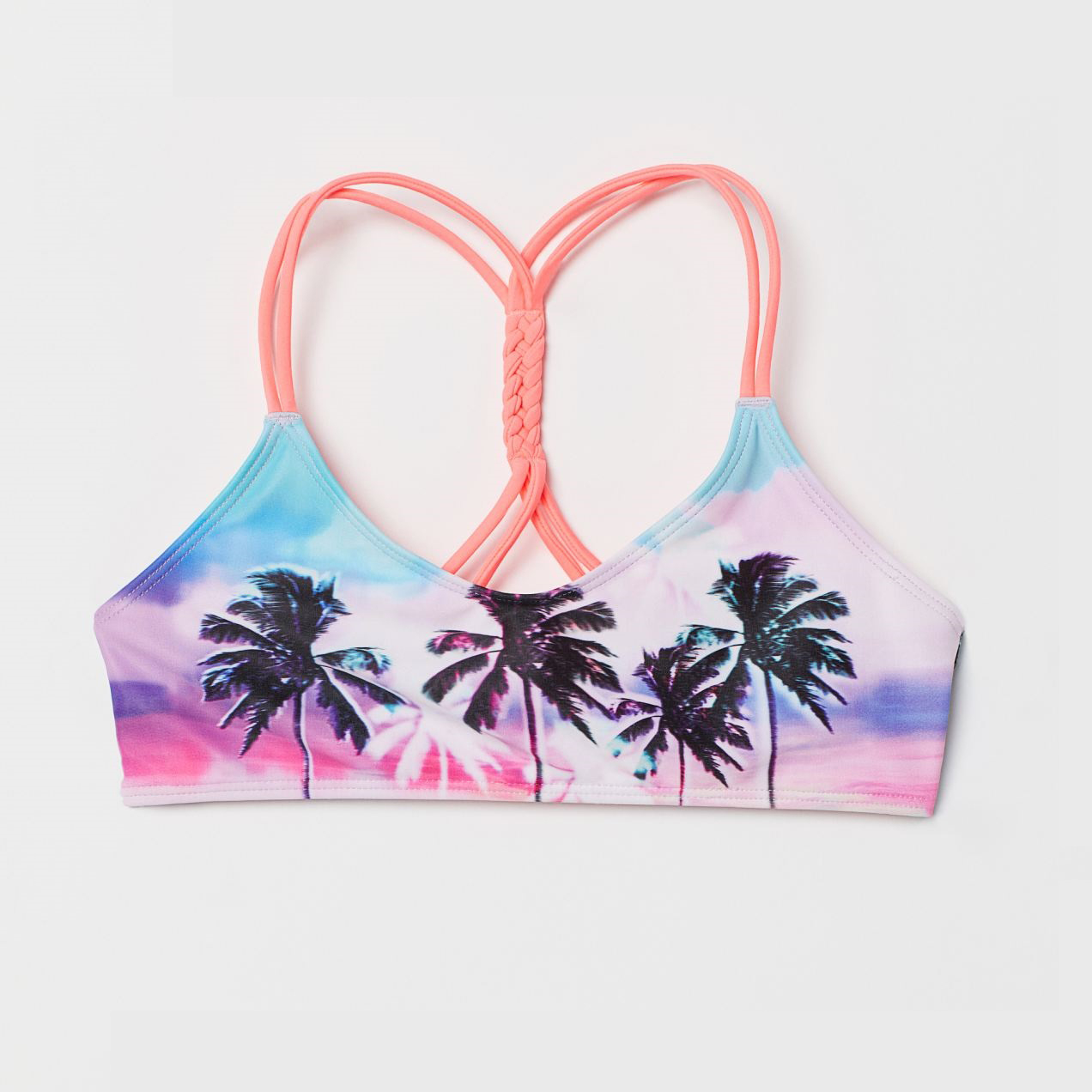 

Купальный лиф H&M 2046102 158-164 см Розовый