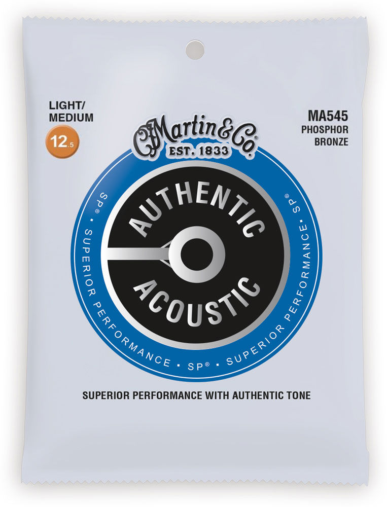 

Струны для гитары MARTIN MA545 Authentic Acoustic SP 92/8 Phosphor Bronze Light/Medium (12.5-55)