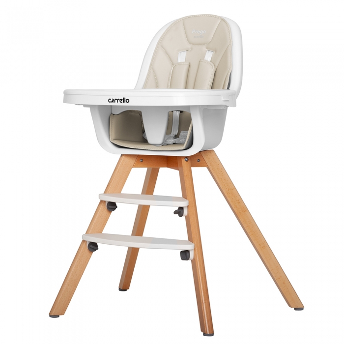 

Стульчик для кормления CARRELLO Prego CRL-9504/1 Light Beige