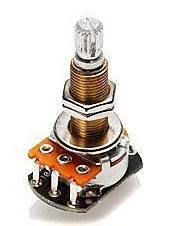 

Потенциометр тона для электрогитары EMG 25KASPL-LS 25K TONE Long (Split Shaft)