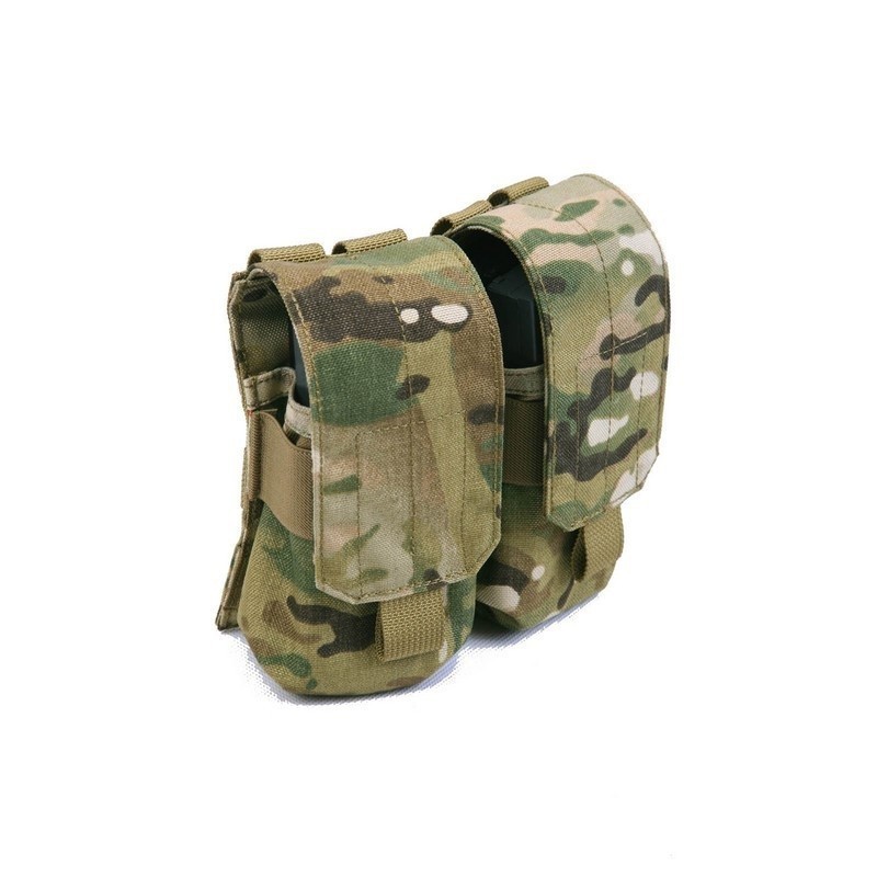 

Двойной подсумок для магазинов молле Shark Molle M16 Double Mag Pouch 80001207, 900D MC ( Мультикам)