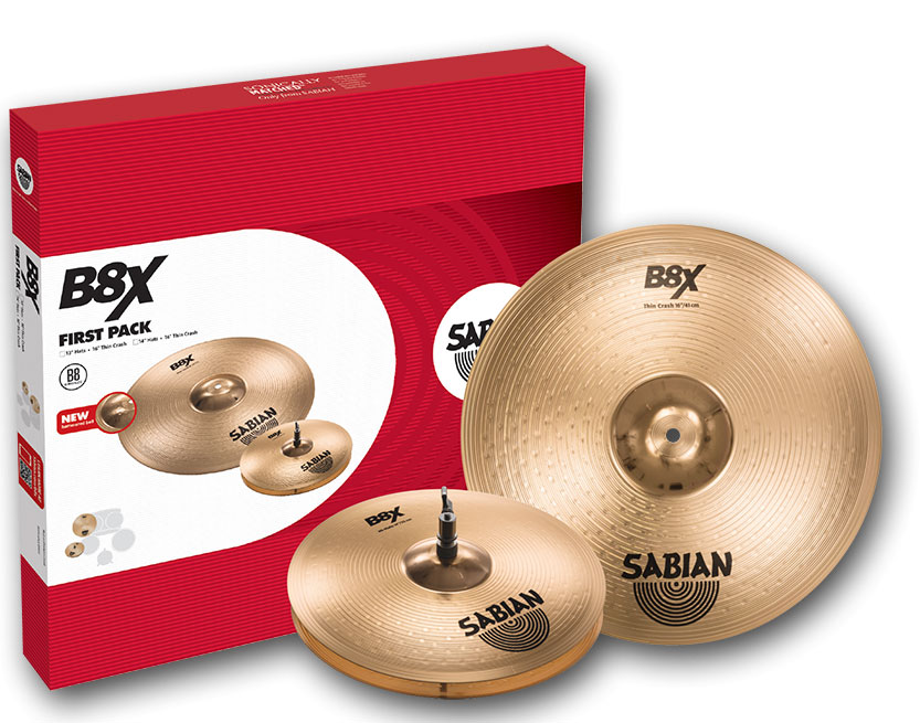 

Набор тарелок SABIAN 45011X B8X First Pack (14)