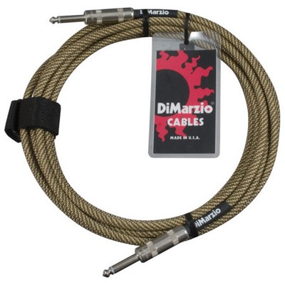 

Кабель гитарный DIMARZIO EP1715SS INSTRUMENT CABLE 15ft (VINTAGE TWEED)