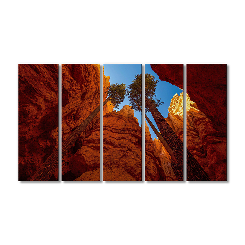 

Модульная картина Artel «Высокие деревья в Национальном парке Брайс-Каньон» 5 модулей 80x120 см