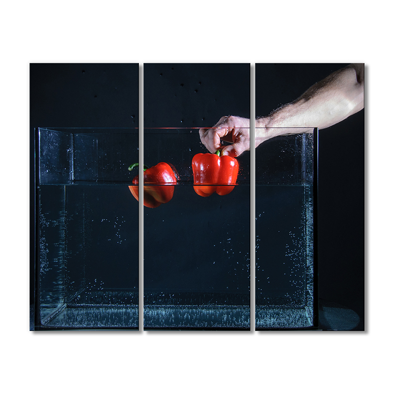 

Модульная картина Artel «Два красных перца» 3 модуля 60x90 см