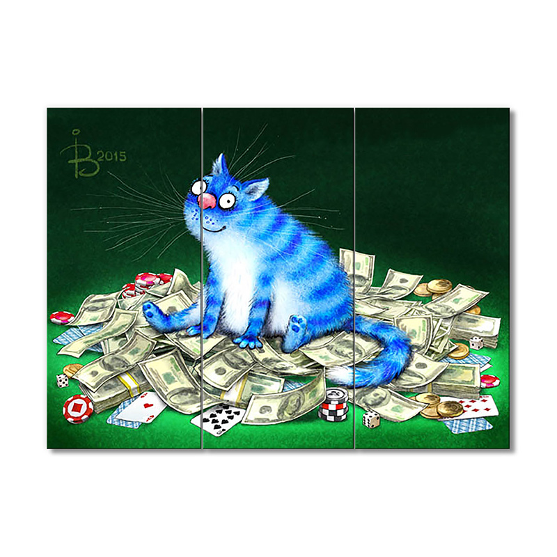 

Модульная картина Artel «Джеккот» 3 модуля 80x120 см