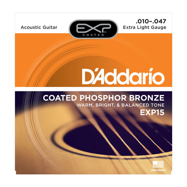 

Струны D`ADDARIO EXP15 EXP PHOSPHOR BRONZE EXTRA LIGHT 10-47