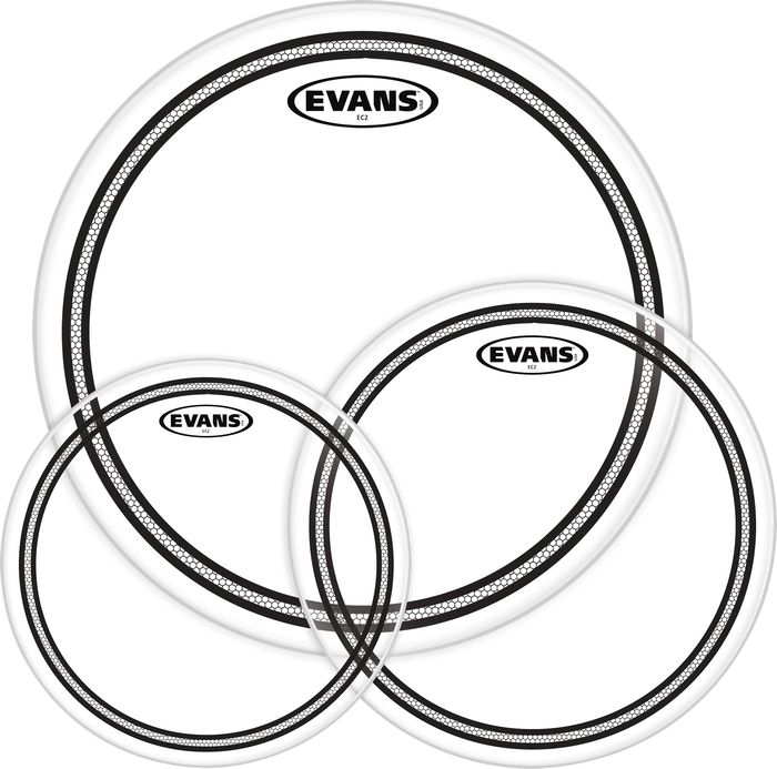 

Пластик для ударных EVANS ETPEC2SCLR-R EC2 CLEAR ROCK