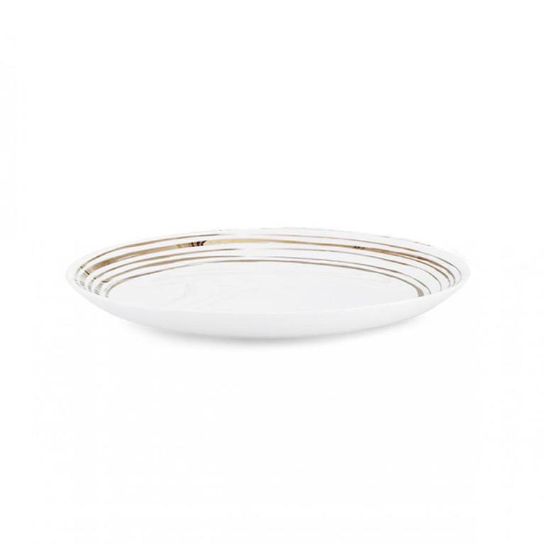 

Тарелка суповая Mikasa Swirl gold 5151259