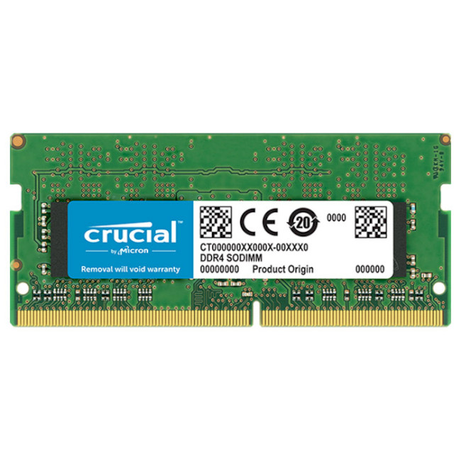 

Оперативная память Crucial SODIMM DDR4 4Gb (CT4G4SFS8266)