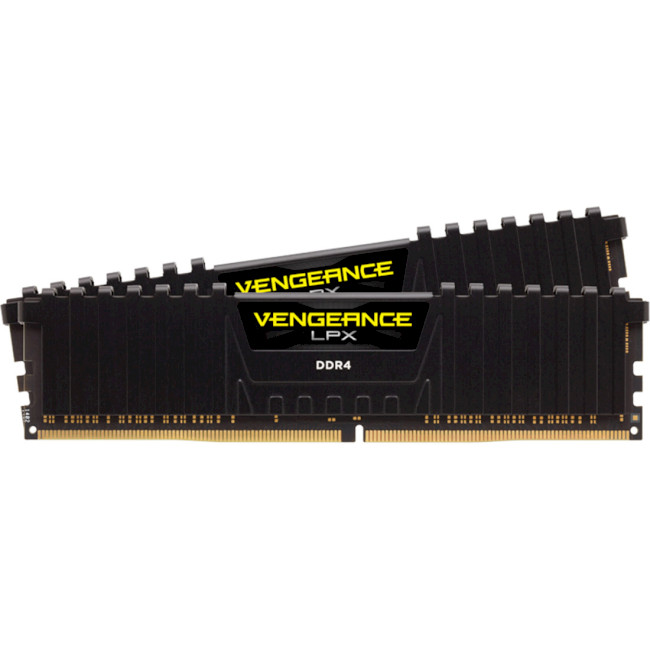 

Оперативная память Corsair Vengeance LPX Black DDR4 3600 MHz 16Gb Kit 2х8Gb с радиатором (CMK16GX4M2Z3600C18)