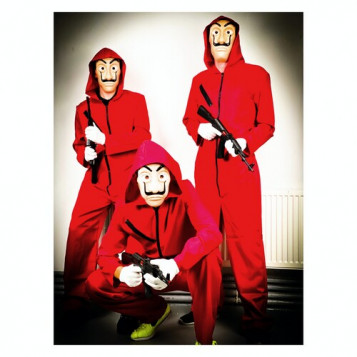 

Костюм Дали из сериала Бумажный дом Halloween 20-932