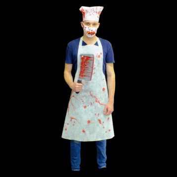 

Костюм Повар людоед карнавальный Halloween 16-867