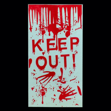 

Баннер Keep Out Halloween 16-111-1 (NAT05327)