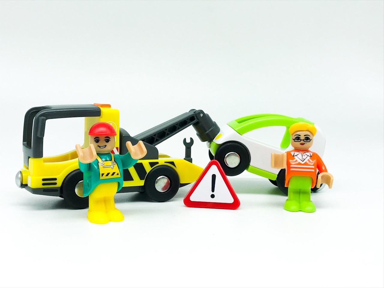 

Набор машинок для деревянной железной дороги PlayTive Ikea Brio Эвакуатор