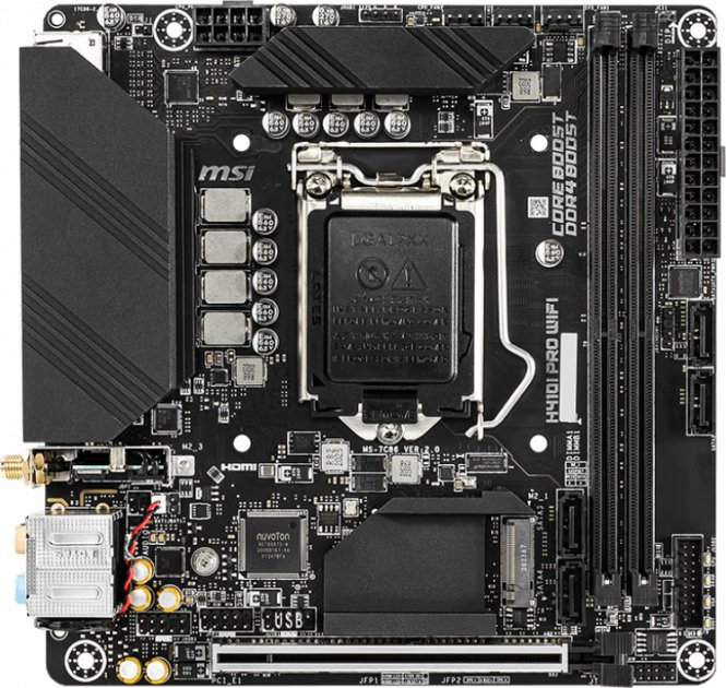 

MSI H410I PRO WIFI (H410I PRO WIFI)