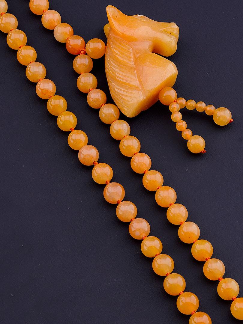 

060910 Бусы Яшма 65 см.