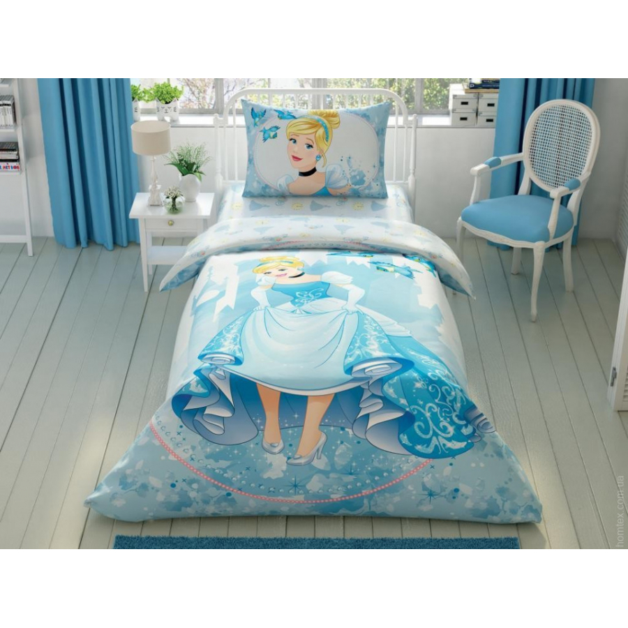 

Постельное белье Tac Disney - Cindrella Forever 160*220 подростковый