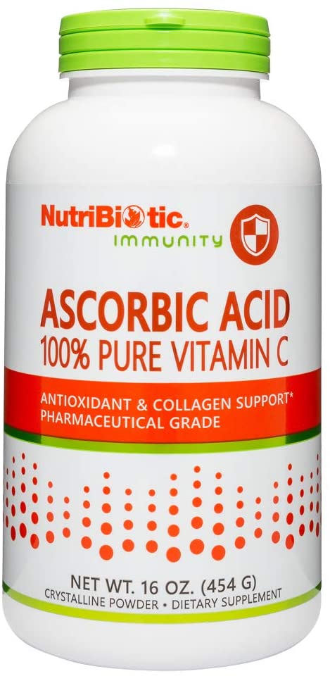 

NutriBiotic Immunity Ascorbic Acid 100% Pure Vitamin C 454 г (4384303781)