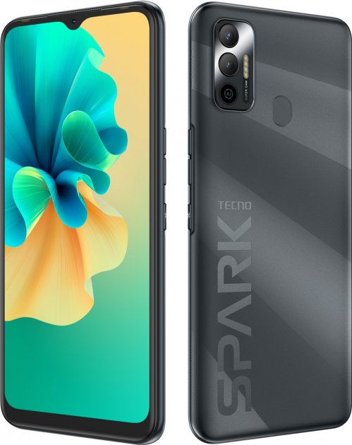 

Мобильный телефон Tecno Spark 7 4 128GB NFC Magnet Black