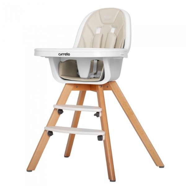

Стульчик для кормления CARRELLO Prego CRL-9504/1 Light Beige (24154) Бежевый