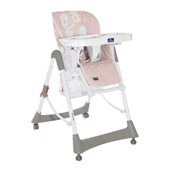 

Стульчик для кормления Lorelli GUSTO Satin Pink Hug (24414) Розовый