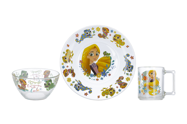 

Набор детской посуды Galleryglass Disney РАПУНЦЕЛЬ 18с2055 ДЗ Рапунц
