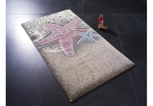 

Коврик для ванной Confetti Sea Star Pembe 50*57 Разноцветный