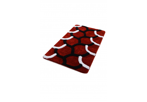 

Коврик для ванной Chilai Home Elegant kirmizi 60*100 Красный