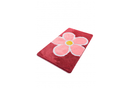 

Коврик для ванной Chilai Home Flower fusya 60*100 Разноцветный