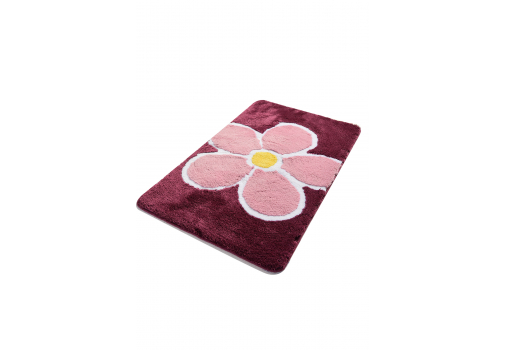 

Коврик для ванной Chilai Home Flower mor 60*100 Разноцветный