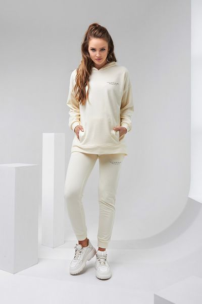 

Костюм спортивный для беременных и кормящих мам, айвори, р.M, ТМ Dianora (2135(6) 1502-M)