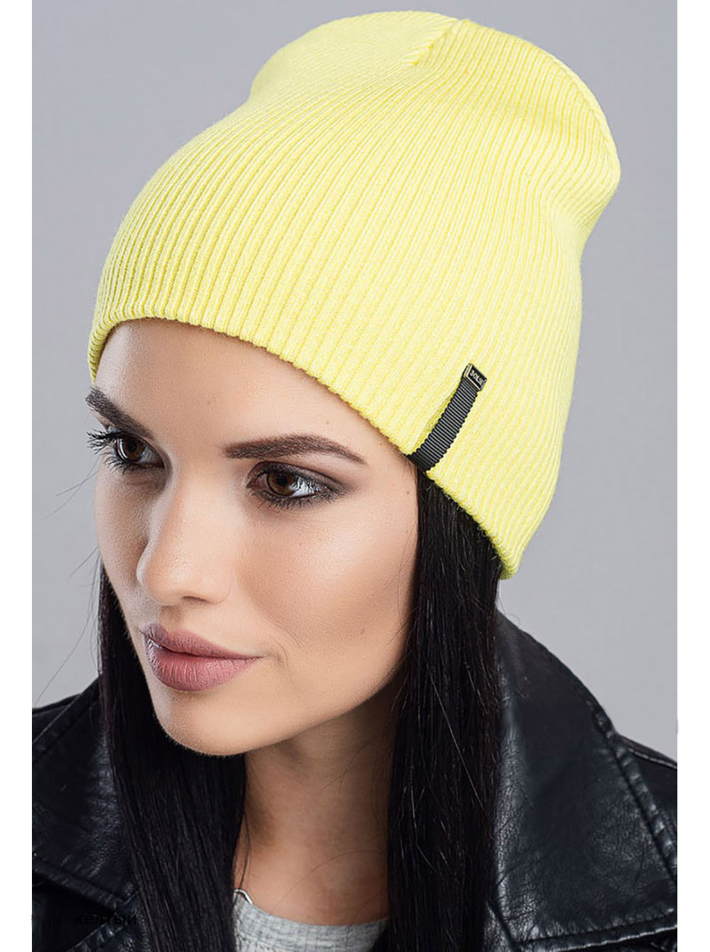 

Шапка Jolie Дельта темно-желтый
