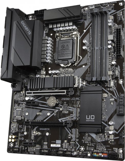

Материнськая плата GIGABYTE Z590 UD AC (Z590 UD AC)