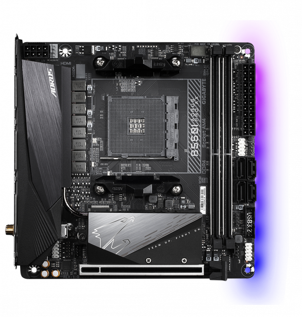 

Материнськая плата GIGABYTE B550I AORUS PRO AX (B550I AORUS PRO AX)