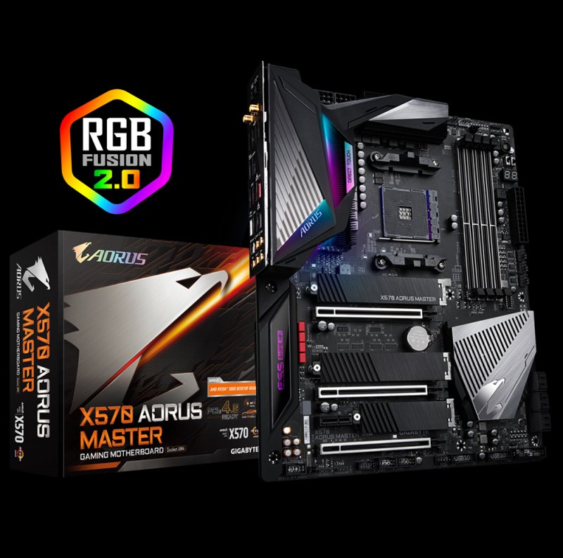 

Материнська плата Gigabyte X570 Aorus Master (X570 Aorus Master)