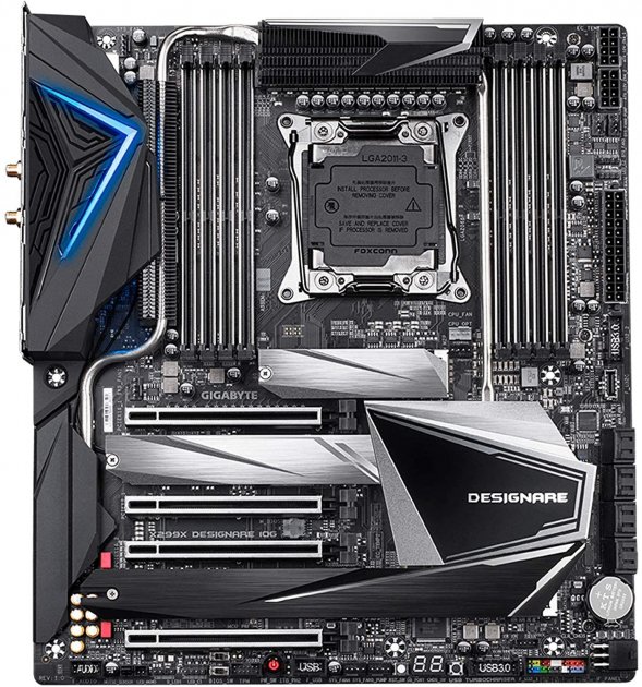 

Материнськая плата GIGABYTE X299X DESIGNARE 10G (X299X DESIGNARE 10G)
