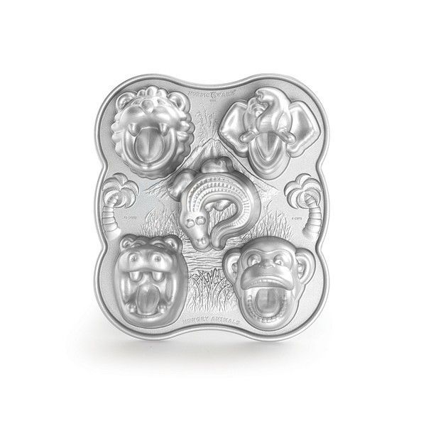 

Форма для выпечки маленькая Nordic ware Hungry animals cake and ice cream pan 85224