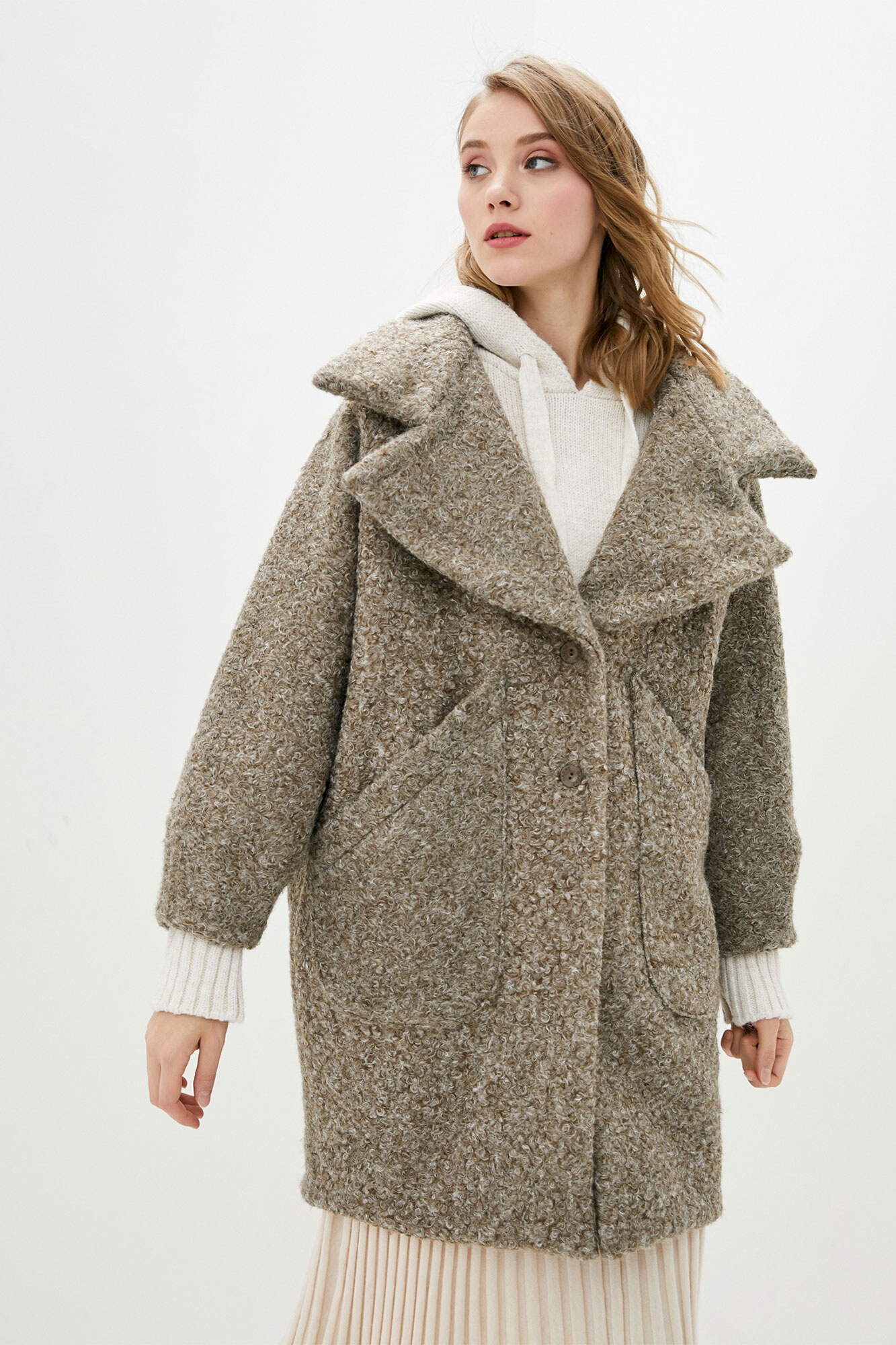 

Манто Garne 271806 L/XL Коричневый