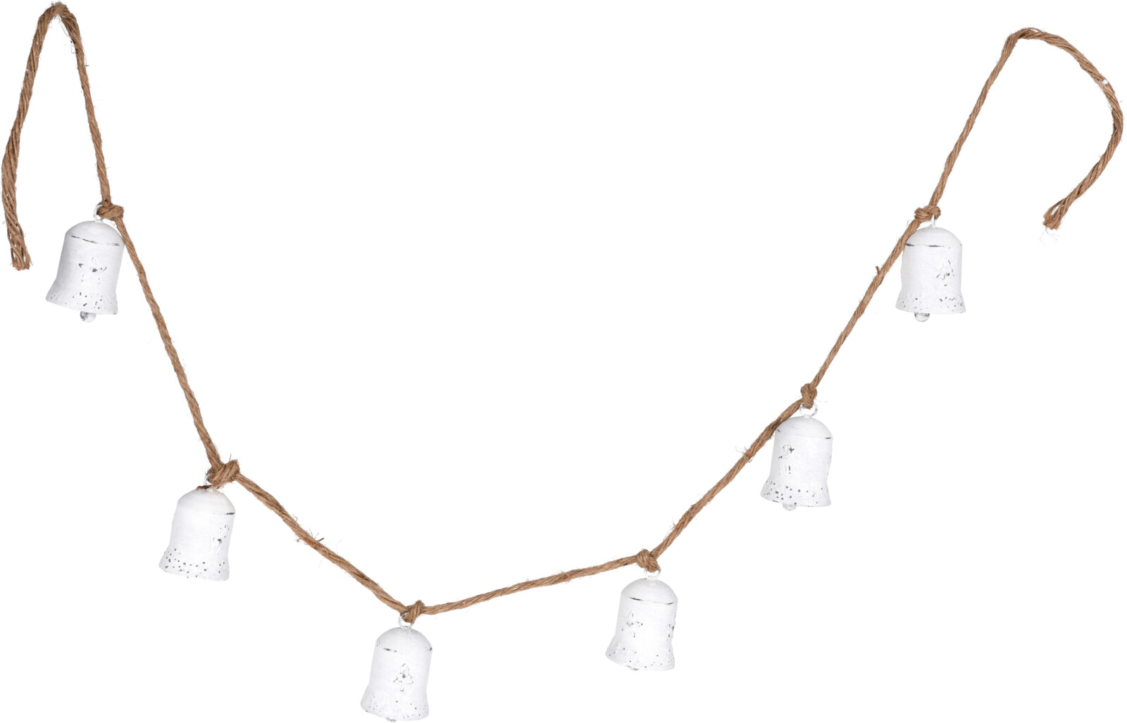 

Елочная игрушка Christmas Decoration Колокольчики 6 штук 150 см Белая (AES100360)