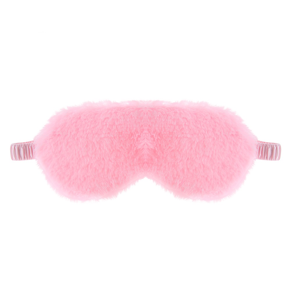 

Маска для сна плюшевая Silenta Plush Classic Pink