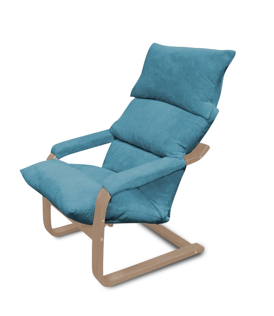 

Мягкое кресло шезлонг "Fresho" Синий Сонома