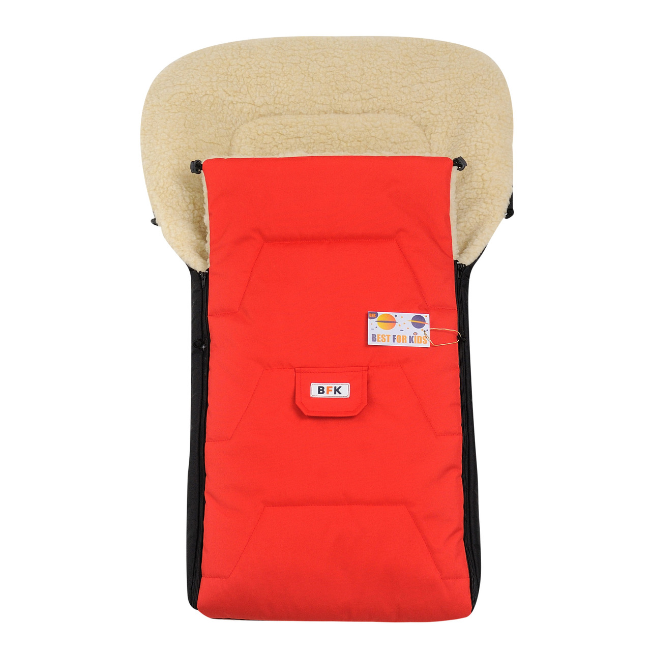 

Зимний конверт-чехол на овчине Best For Kids Ideal в коляску, чехол в люльку, конверт на санки ZK320-52