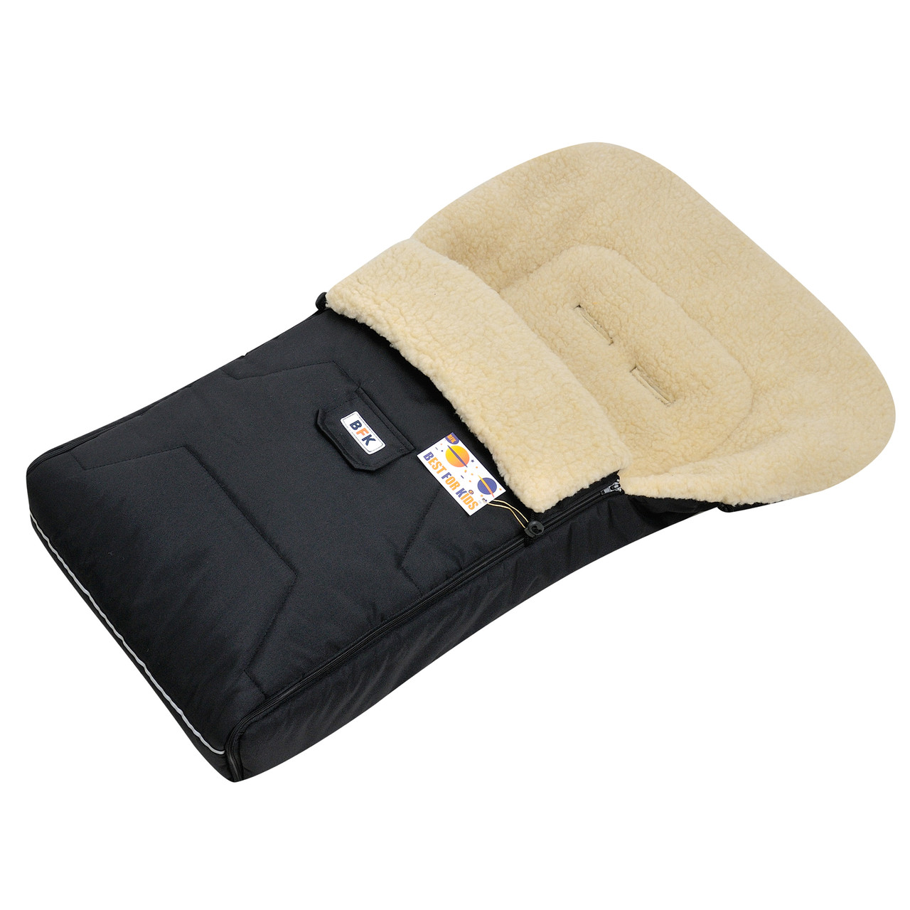 

Зимний конверт-чехол на овчине Best For Kids Ideal в коляску, чехол в люльку, конверт на санки ZK320-48