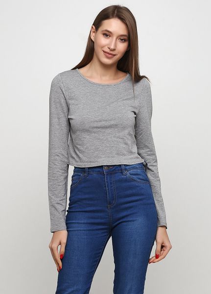 

Лонгслив NEW LOOK 38 серый (1077-481)