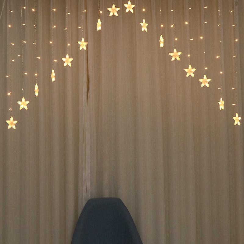 

Гірлянда штора Зірочки 136 led, довжина 3 метра (676776)