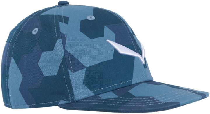 

Кепка Salewa Puez Camou Flat Cap 26482 8961 UNI58 Синяя (013.002.4913)